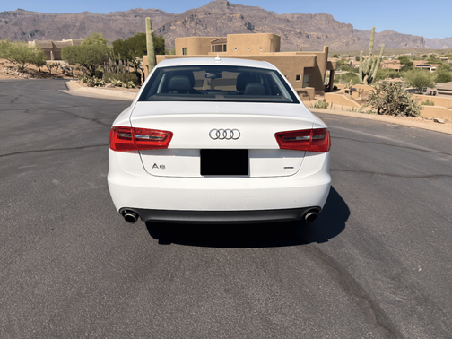 White 2015 Audi A6 2.0T Premium
