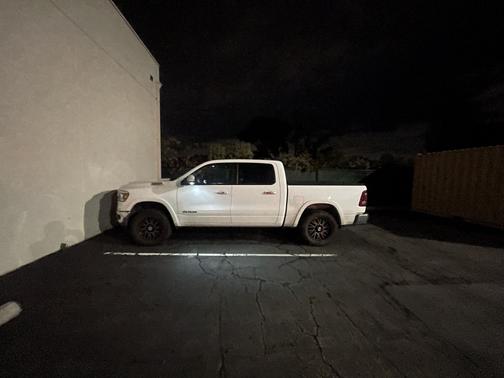 White 2020 RAM 1500 Laramie