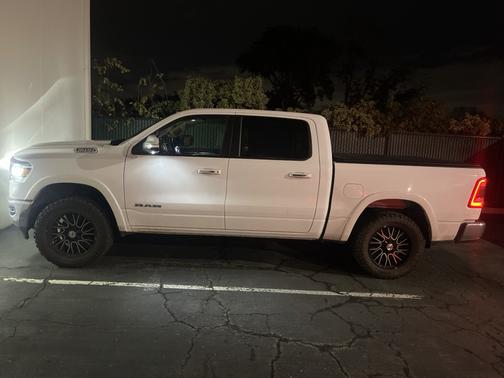 White 2020 RAM 1500 Laramie