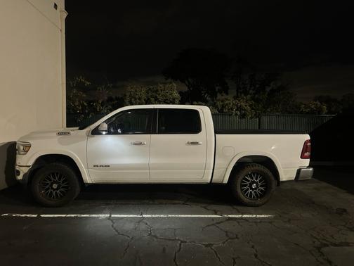 White 2020 RAM 1500 Laramie