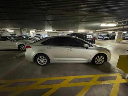 Silver 2025 Toyota Corolla LE