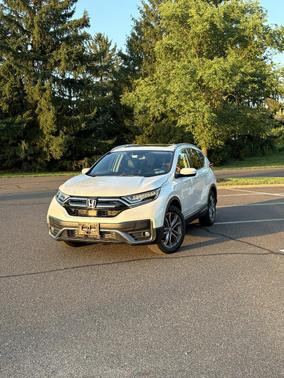 White 2021 Honda CR-V Touring