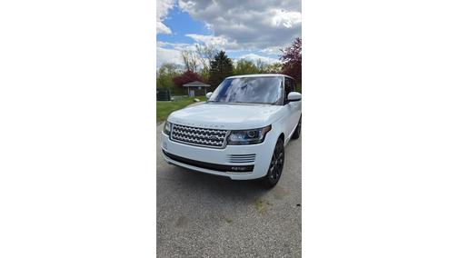 White 2016 Land Rover Range Rover 3.0L Turbocharged Diesel HSE Td6