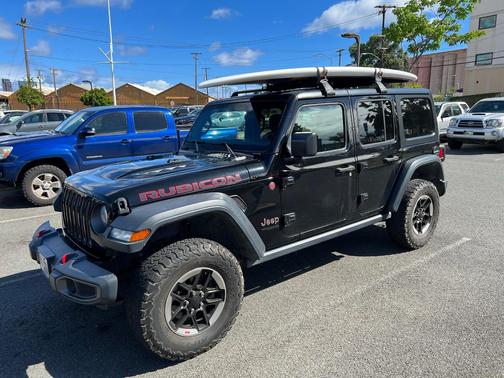 Black 2018 Jeep Wrangler Unlimited Rubicon