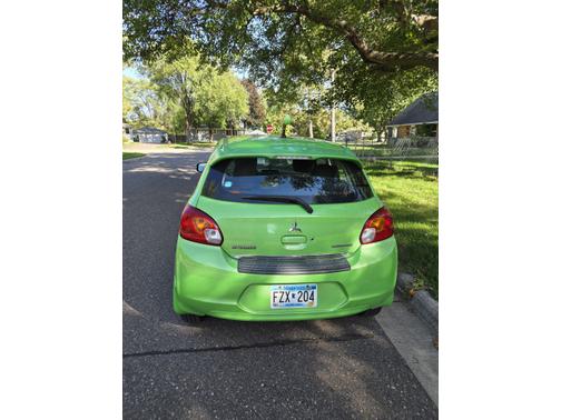 Green 2015 Mitsubishi Mirage ES