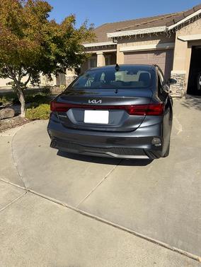 Gray 2023 Kia Forte LXS