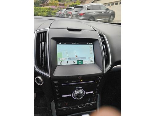 Black 2017 Ford Edge Titanium