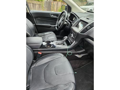 Black 2017 Ford Edge Titanium