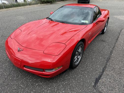 Red 2002 Chevrolet Corvette Z06