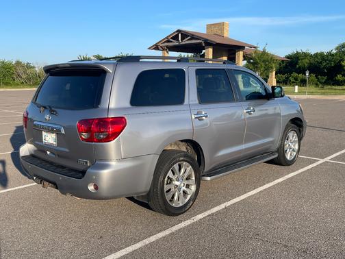Silver 2013 Toyota Sequoia Limited