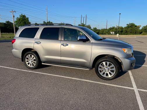 Silver 2013 Toyota Sequoia Limited