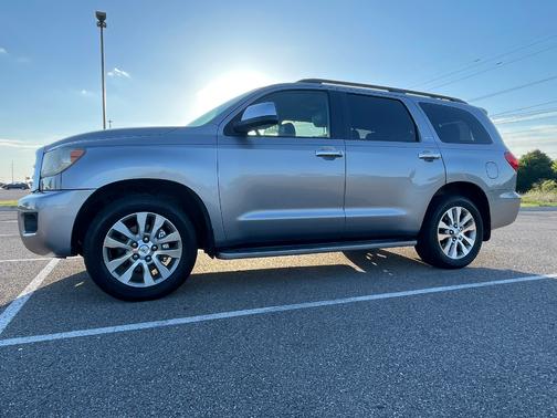 Silver 2013 Toyota Sequoia Limited
