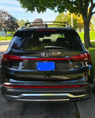 Black 2022 Hyundai SANTA FE SEL