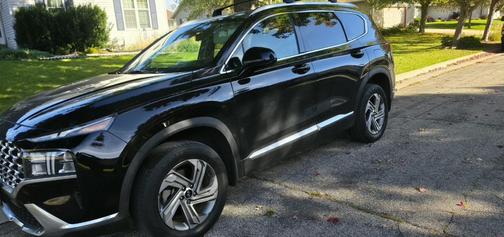 Black 2022 Hyundai SANTA FE SEL