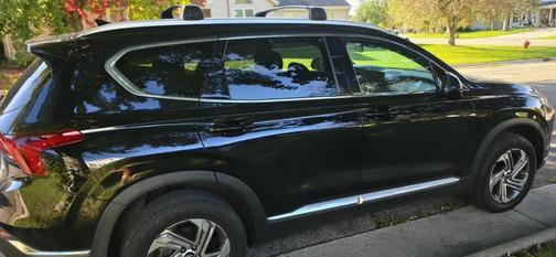 Black 2022 Hyundai SANTA FE SEL
