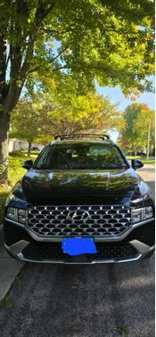 Black 2022 Hyundai SANTA FE SEL
