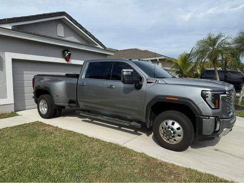 Gray 2025 GMC Sierra 3500 Denali