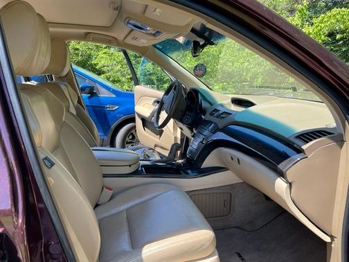 Red 2008 Acura MDX Base