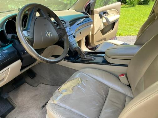 Red 2008 Acura MDX Base