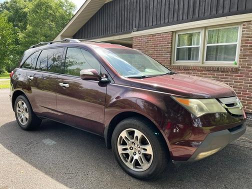 Red 2008 Acura MDX Base