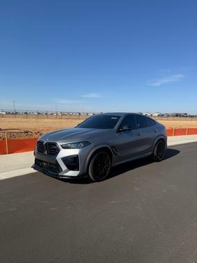 Gray 2025 BMW X6 M Base