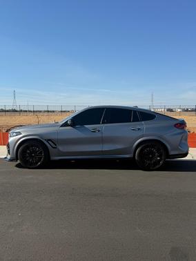 Gray 2025 BMW X6 M Base