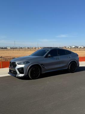 Gray 2025 BMW X6 M Base