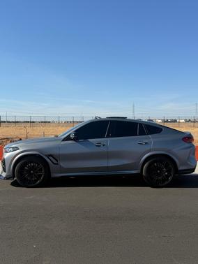 Gray 2025 BMW X6 M Base