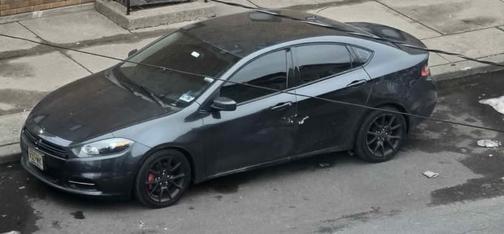 Blue 2013 Dodge Dart SXT