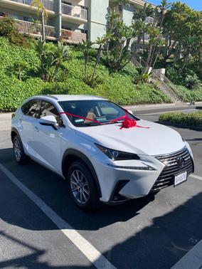White 2019 Lexus NX 300 Base