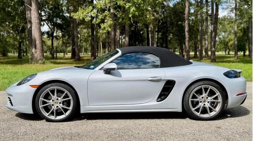Gray 2025 Porsche 718 Boxster Style Edition