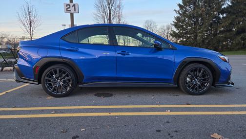 Blue 2022 Subaru WRX Limited