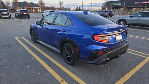 Blue 2022 Subaru WRX Limited