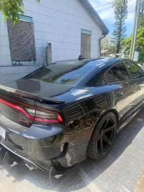 Black 2017 Dodge Charger SRT Hellcat
