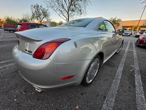 Silver 2002 Lexus SC 430 Base