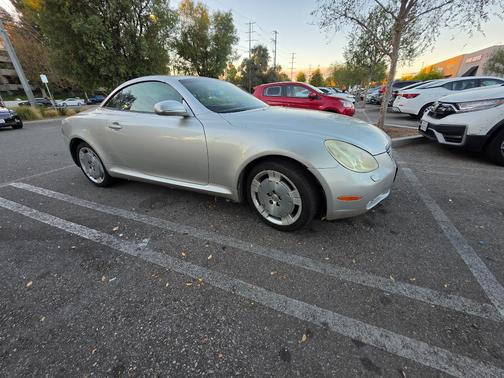 Silver 2002 Lexus SC 430 Base