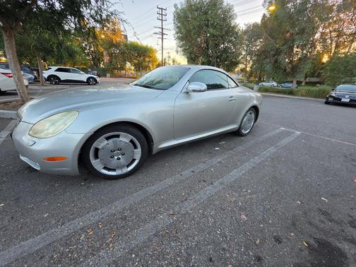Silver 2002 Lexus SC 430 Base