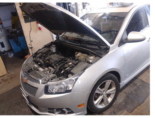 Silver 2014 Chevrolet Cruze 2LT