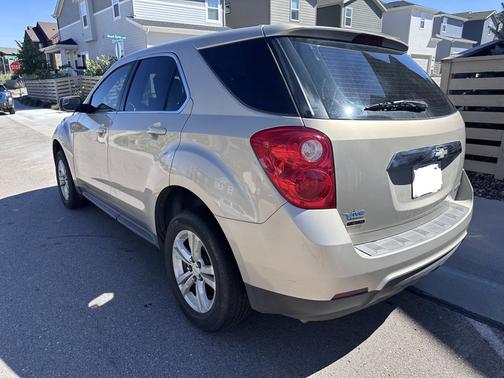 Gold 2012 Chevrolet Equinox LS