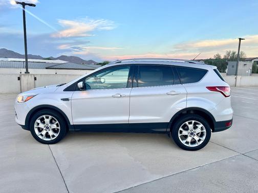 White 2015 Ford Escape Titanium