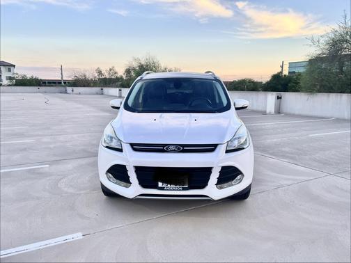 White 2015 Ford Escape Titanium