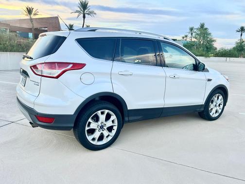 White 2015 Ford Escape Titanium