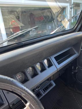 Black 1993 Jeep Wrangler 4WD