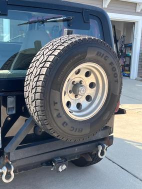 Black 1993 Jeep Wrangler 4WD