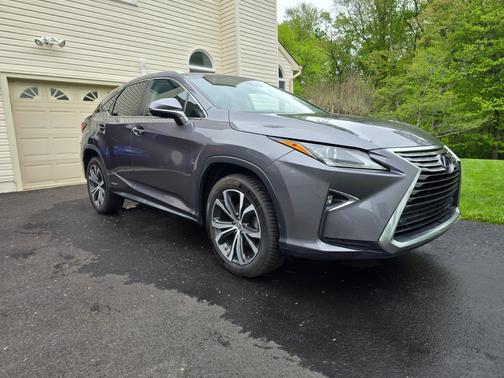 Gray 2017 Lexus RX 450h Base