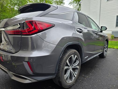 Gray 2017 Lexus RX 450h Base