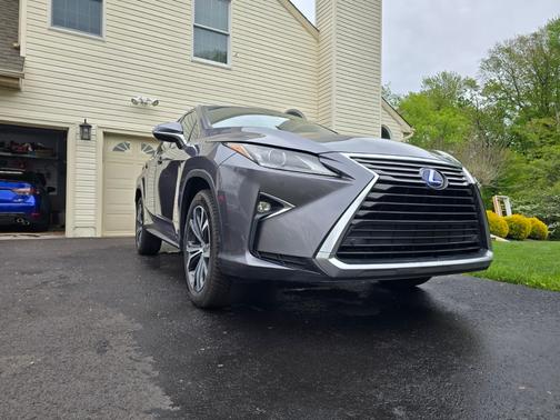 Gray 2017 Lexus RX 450h Base