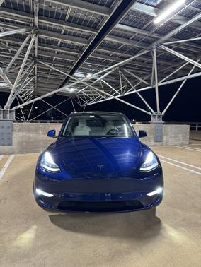Blue 2020 Tesla Model Y Long Range