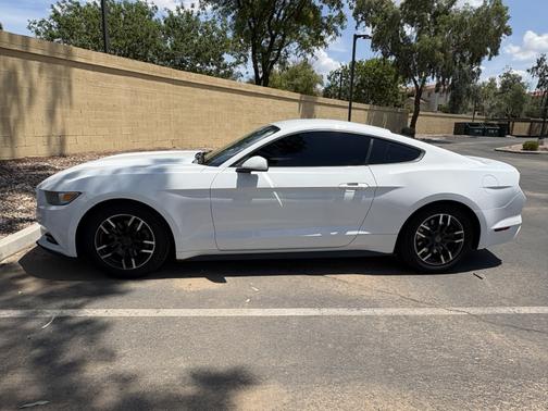 White 2015 Ford Mustang V6