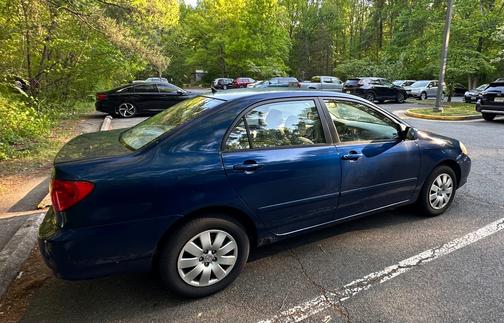 Blue 2004 Toyota Corolla LE